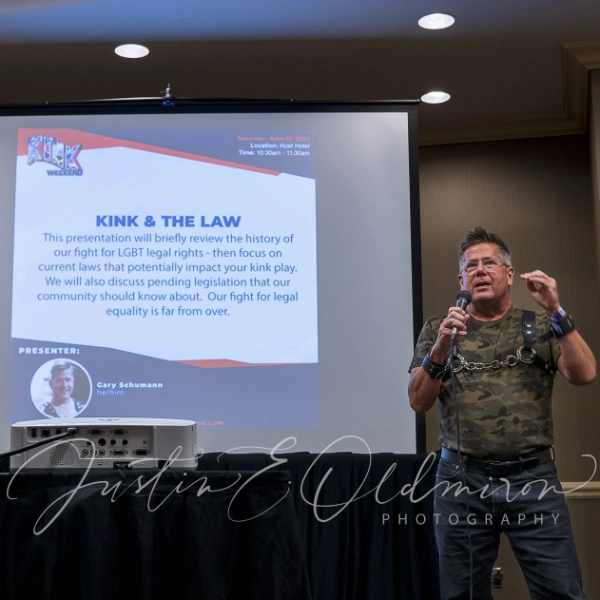 Gary Schumann presents "Kink and the Law"